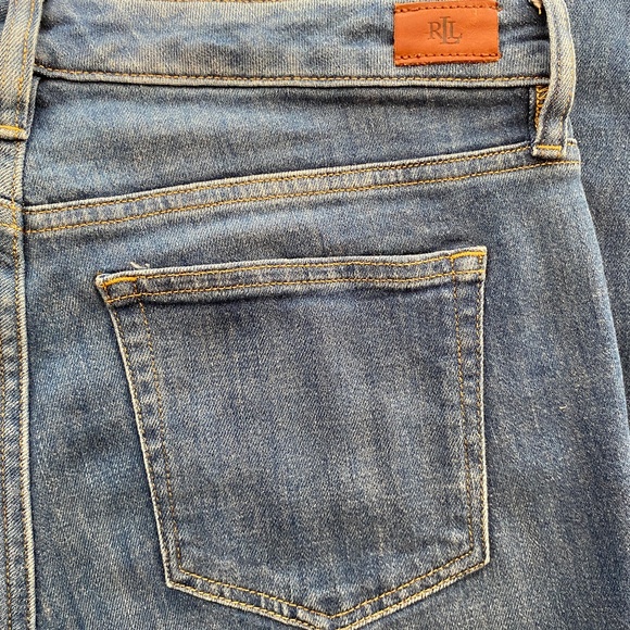Ralph Lauren Premier Straight Mid Rise Leg Jeans Size 6P - Picture 8 of 16